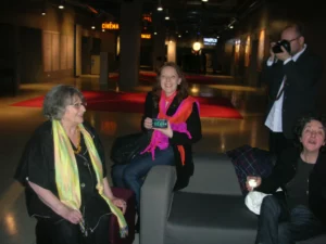 Prix Jean Vigo 2009 - Luce Vigo, Charlotte Garson, Alain Keit, Agnès Wildenstein au Centre Pompidou