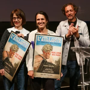 Axelle Ropert, Lila Pinell et Julien Samani