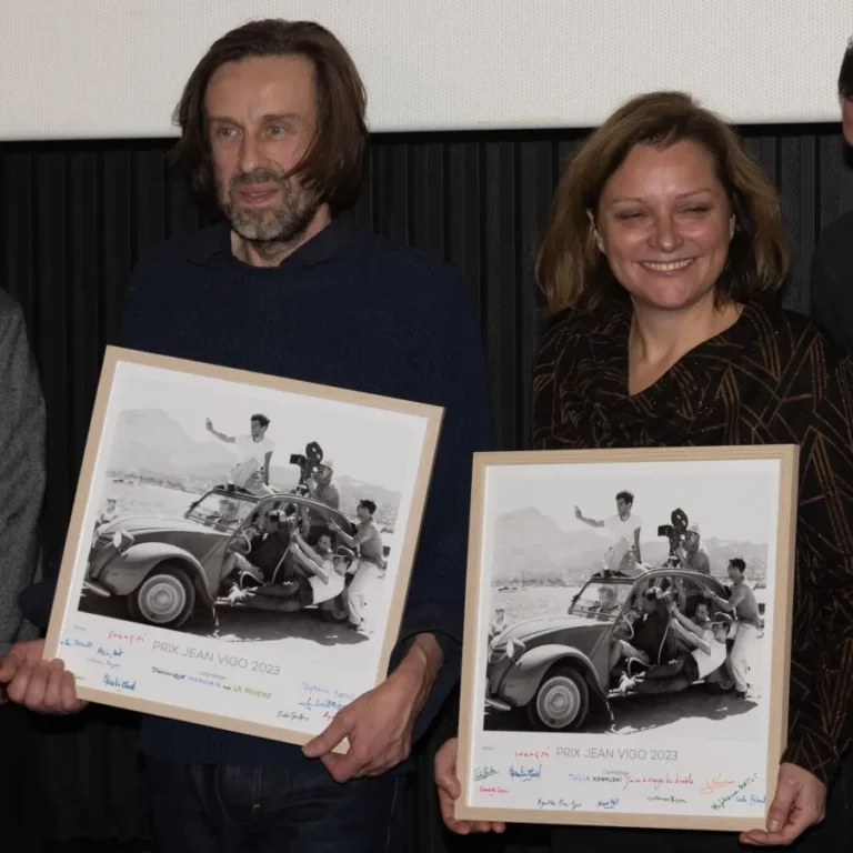 Lauréats du Prix Jean Vigo 2023 Recevant leur Prix